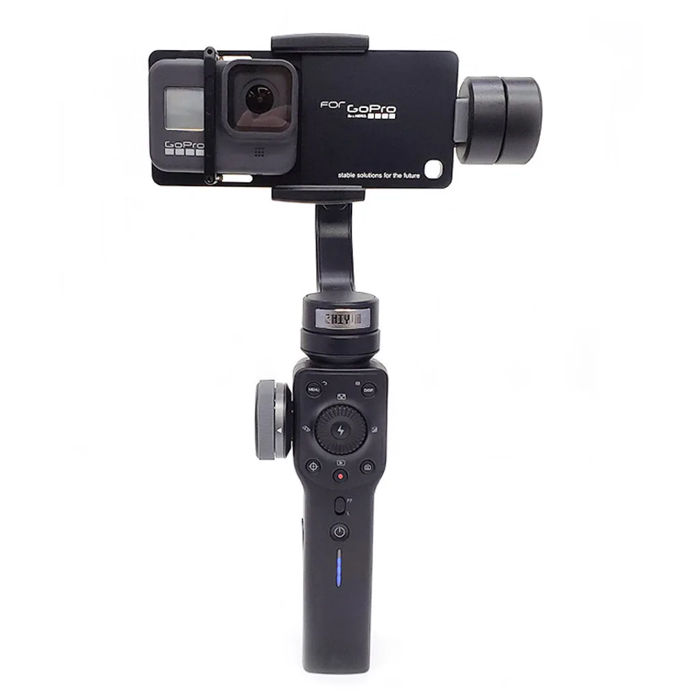 Монтажная пластина переключателя адаптера PTZ для экшн камеры DJI Osmo Feiyu Zhiyun Smooth Q