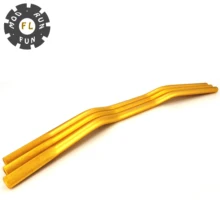 Универсальный rizoma мотоцикл 22 мм ручка для Yamaha MT07 MT-09 R1 R3 R6 R15 для Kawasaki Z800 Z900 Z1000 рулевое колесо золото