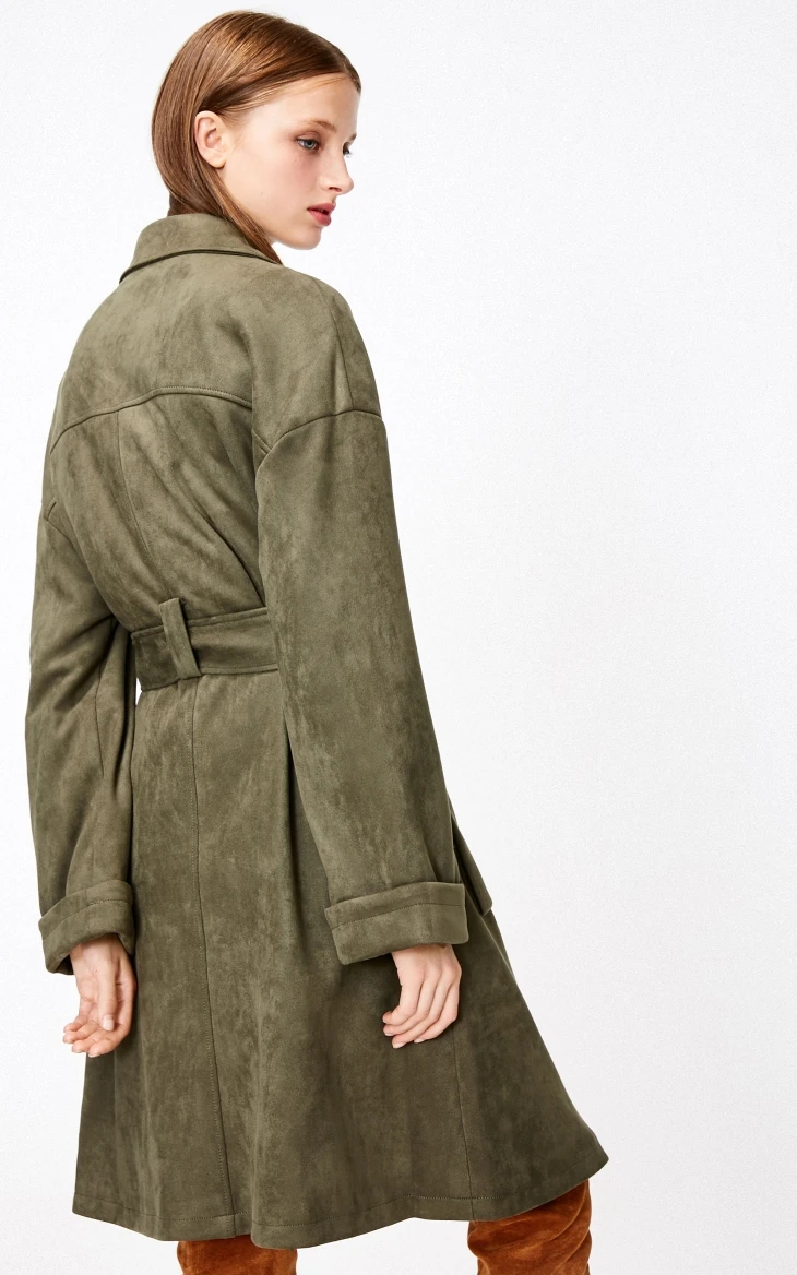Vero Moda женский мульти-карман невидимая Пряжка матовый Тренч | 318409514