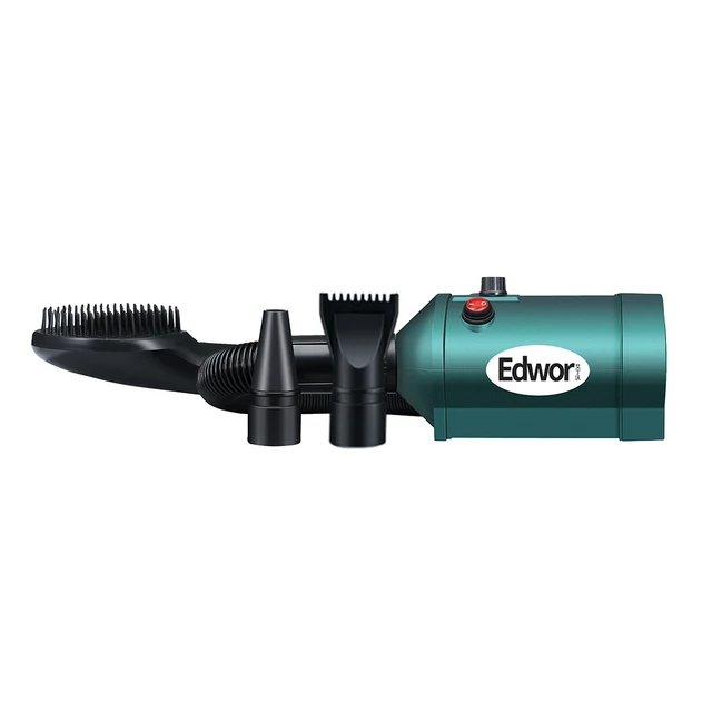 3 IN 1 Mini Dog Hair Dryer For Small Medium Dogs Cat Grooming Brush High Velocity Pet Blower Adjustable Speed Blow Dryer Heater 3 IN 1 Mini Dryer