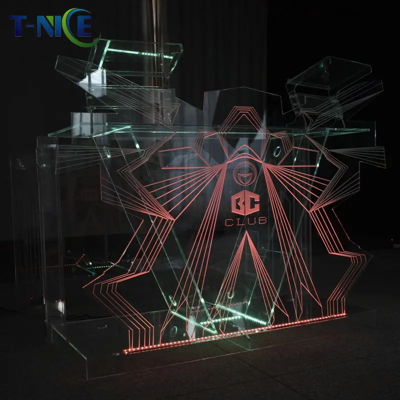 2020 best seller customized led bar table dj tooth night club furnituer acrylic bar table Factory outlet Customized logo 2020 best seller customized led bar table dj tooth night club furnituer acrylic bar table Factory outlet Customized logo