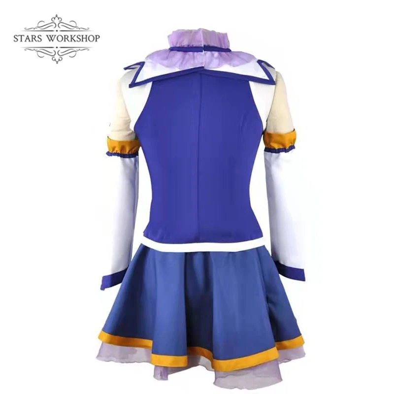 Anime Konosuba Kono Subarashii Sekai Ni Shukufuku Wo! Aqua Traje Cosplay  Satou Kazuma Uniforme Terno Megumin Trajes Mágico - AliExpress