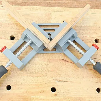 

Multifunction Right Angle Clamp 90°Degree Frame Corner Holder Double Handle Wood Metal Welding Woodworking Hand Tool 2020