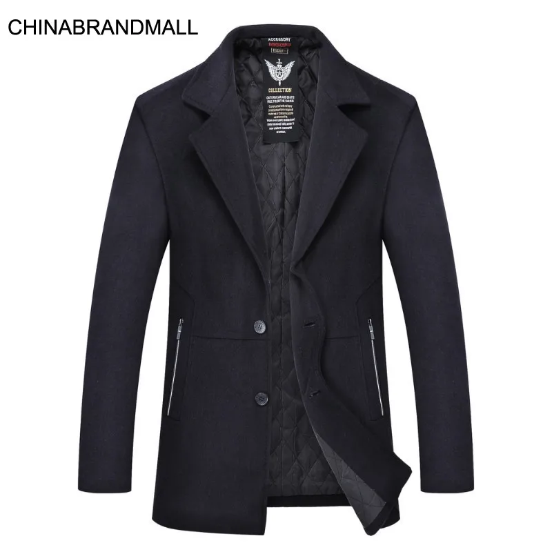 

Men Fat Man Plus Fat Plus Size Leisure Joker Quilted Suit Male Short Money Woolen Coat Coat