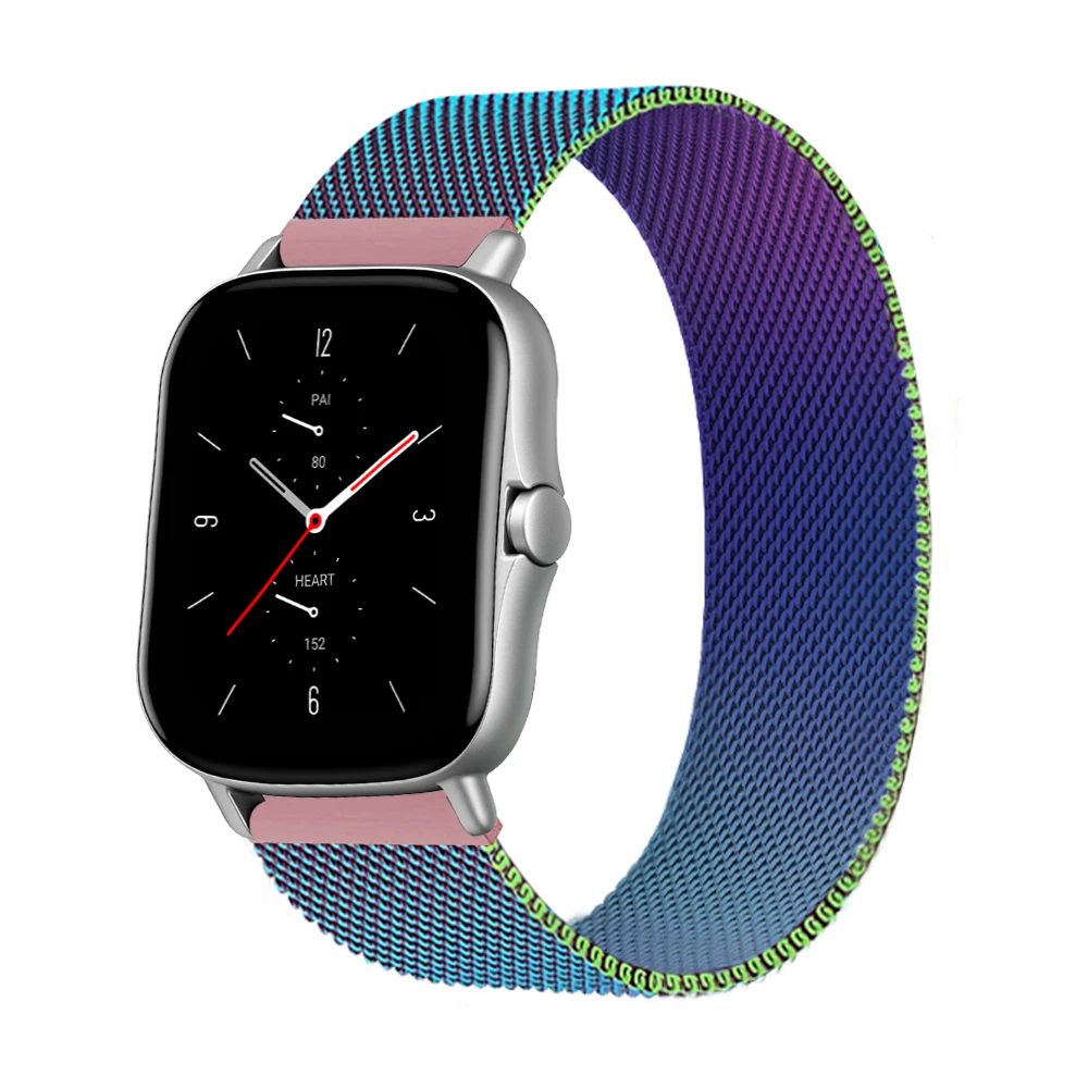20 мм/22 мм ремешок для смарт-браслета Amazfit GTS/2/2e/GTS2 Mini/GTR 42 мм/47 мм/GTR2/2e/stratos 2/3