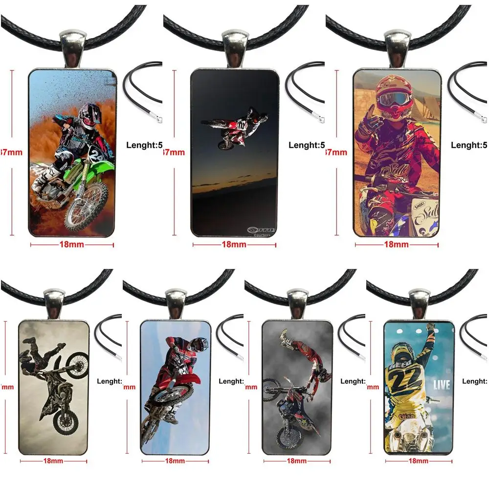 Мотокросса Mx Raiders Supercross Dirtbike Фристайл АМА|Ожерелья с подвеской| |