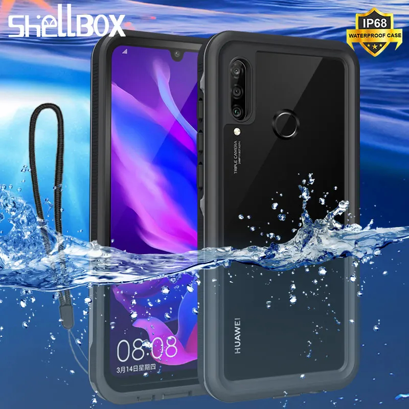 Противоударный Водонепроницаемый чехол для Huawei P20 Pro Lite Mate 20 360 силиконовый P30 30