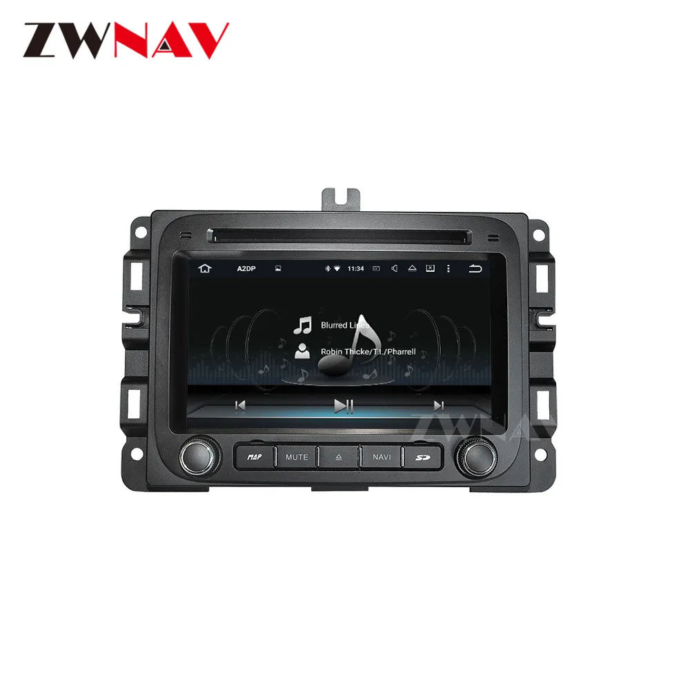 4+64 7Inch Android 10.0 screen Car Multimedia Player For Dodge RAM1500 2014 GPS navigation Auto Audio Radio stereo IPS head unit