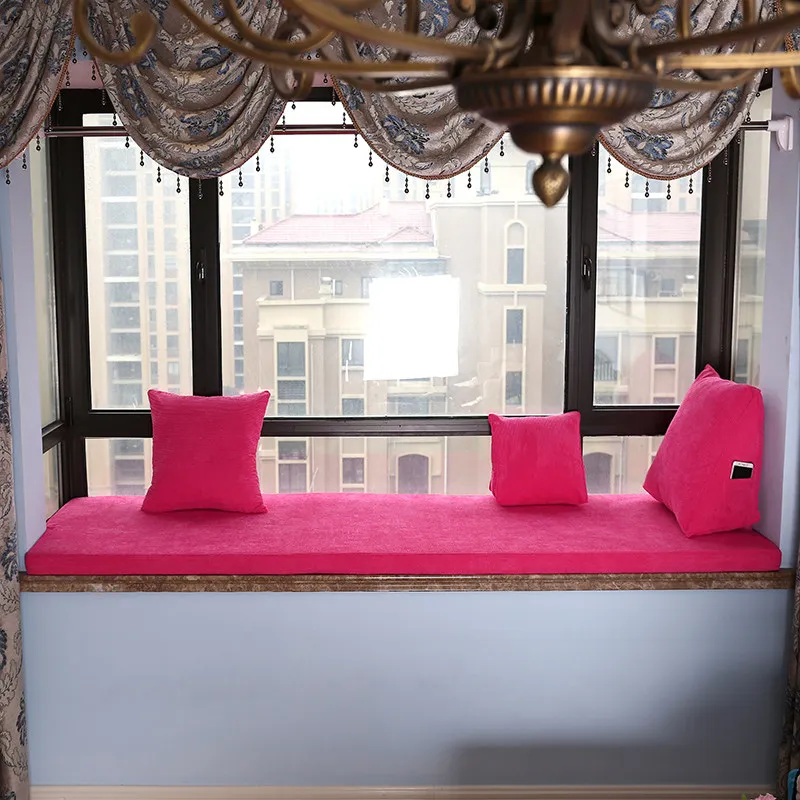 Одноцветная Подушка Татами подушка для дома и офиса украшение Подушка для стула несколько размеров подушка для пола Съемная - Цвет: 5