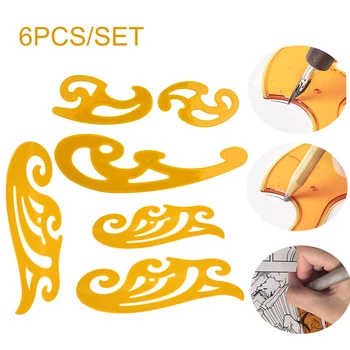 

6pcs Drafting Tools Sewing Ruler Tailor Set Stick Pattern Building Design Clothes Making Professional Template Curve Accessories