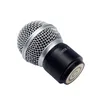 Microphone Capsule Accessories Ball Head With Sponge Windscreen Mesh Cover 2PCS For Handheld SM58LC BETA58 BETA58A PGX24 SLX24 ► Photo 3/5