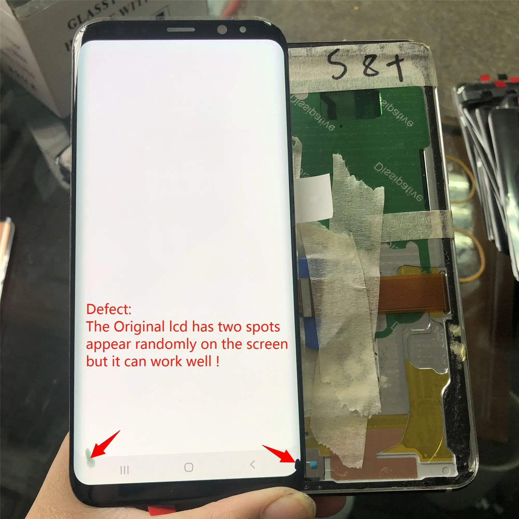 Original For Samsung Galaxy S8 Plus LCD Display