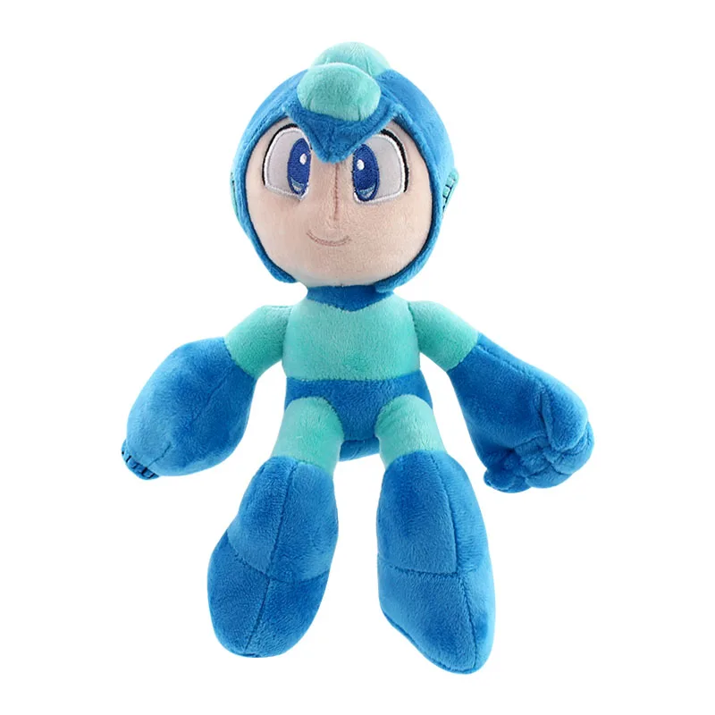 26 см Megaman игра Рокман плюшевая игрушка по мотивам мультфильма аниме мягкие куклы Рождественский подарок на день рождения для детей