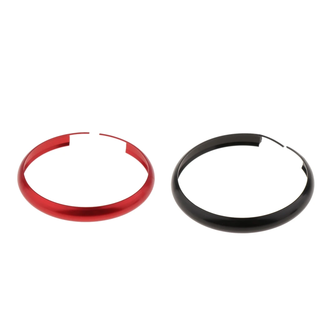 Aluminum Key Ring Trim Chain For Mini Cooper Clubman Countryman Black+Red