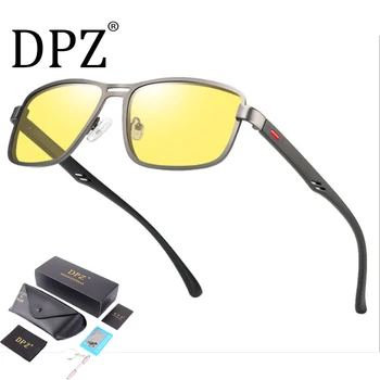 

2020 DPZ new retro box men's pilot sunglasses 5925 graced night vision goggles classic polarized sunglasses UV400 Oculos De Sol