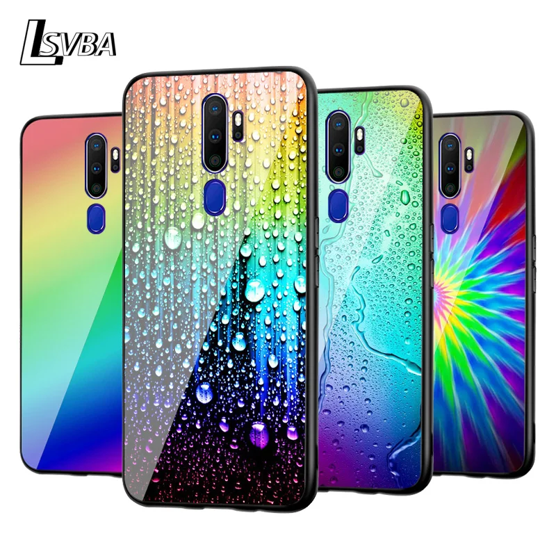

Rainbow Art For OPPO Reno 4 3 ACE A9 A5 F15 Realme C2 K5 K3 R17 R15 Pro 4G 5G 2020 Soft Phone Case