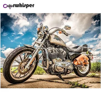 

Diamond Painting Full Square/Round Drill Motorcycle 5D Daimond Painting Embroidery Cross Stitch Crystal Mosaic Picture Art Z1206