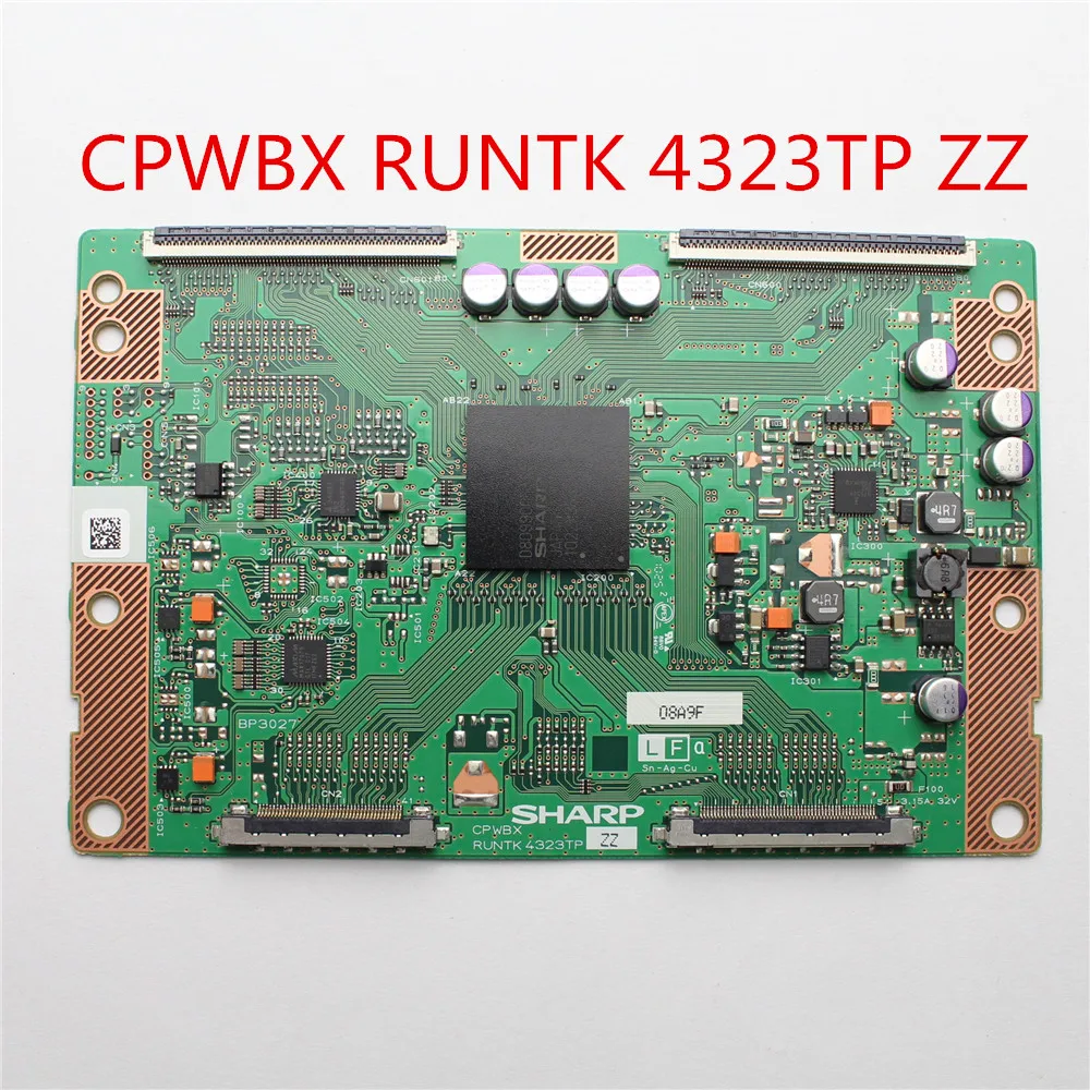 ТВ t con плата CPWBX RUNTK 4323TP ZZ ZU ZL ZT ZM ZQ для SHARP LCD 40XV650C.... И т. д. Оригинальное оборудование