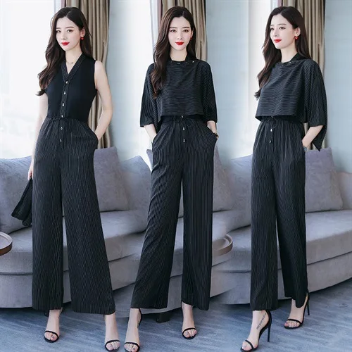 

Set/Suit Skirt V-neck Long Sleeve Zipper Elegant 2019 Spring Elegant Solid Color Slimming Versatile