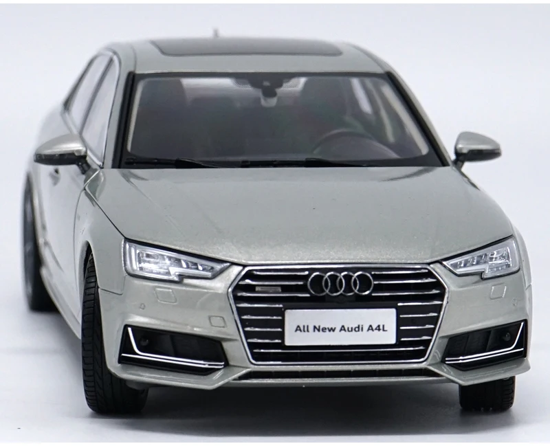 Оригинальная Авторизованная Подлинная 1:18 Audi A4L литая под давлением модель игрушечный автомобиль миниатюрный подарок на Рождество/День рождения, коллекция