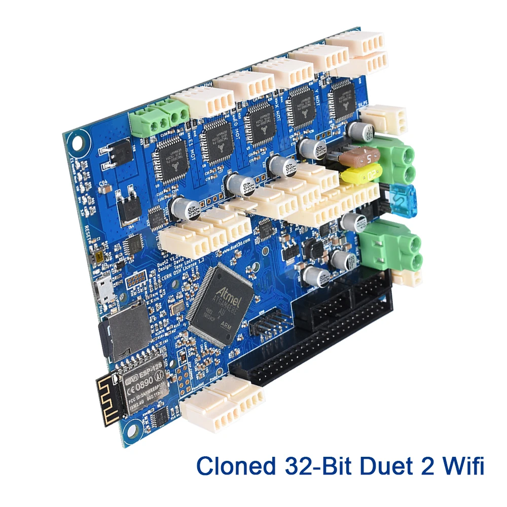 Детали для 3D принтера Duet 2 Wifi V1.04 клонированная 32 битная материнская плата Duetwifi