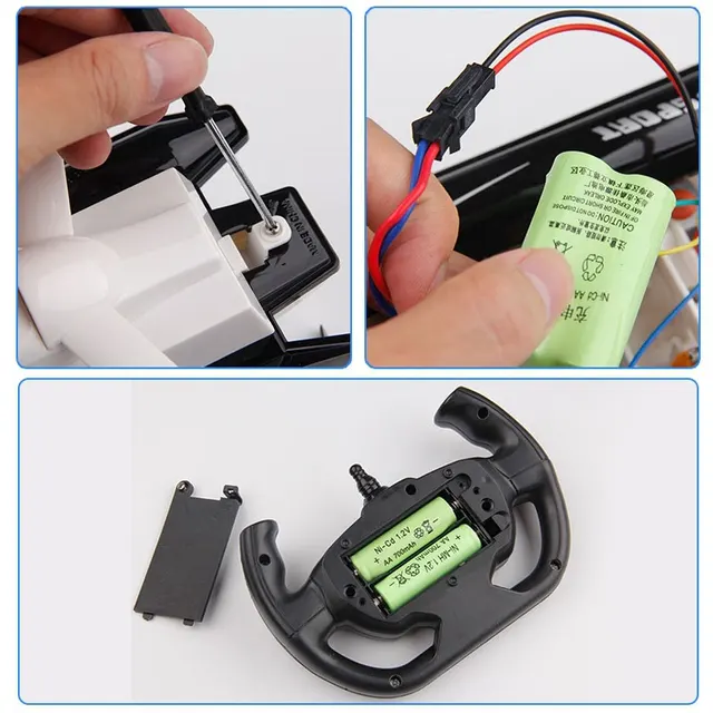 2.4G Six Channel Mini Radio-Controlled Speedboat Long-distance Remote Control Submarines Ship Kid's Scientific Experiment Toy 5