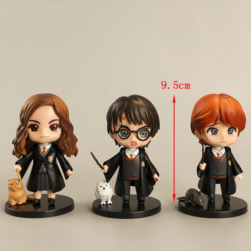 Горячая Bandai 6 шт./компл. Q Posket большие глаза Поттер Уизли Рон Гермиона Грейнджер