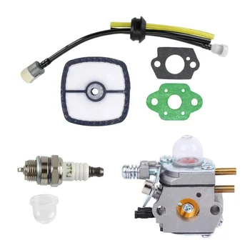 

Carburetor Air Filter For Echo GT2000 GT2100 SRM2100 Zama C1U-K52 Carb Fuel Line With Spark Plug Primer Bulb Gaskets Fiter Sets