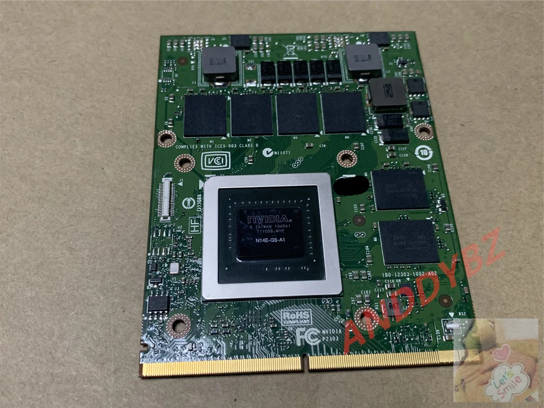 0HW6C9 для M17X M18X GTX 770M GTX770M 3 ГБ MXM 0 GDDR5 графическая видеокарта ноутбука фотография |