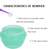Professional Eyelash Extensions Glue Remover Makeup 5g Non-irritating Plant Adhesive Clean Gel Remover Eyelash Cream Gel 4