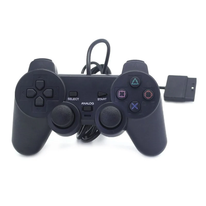 Проводной геймпад для PS2 контроллера P2 Dualshock игровой коврик джойстик для PS 2/P 2 консоли