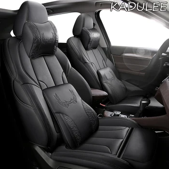 

KADULEE Custom Leather car seat covers For Mercedes-Benz E260 E300 E200 E250 E260 E320 C200 C180 C300 C260 C100 C320 seat cars