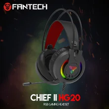 FANTECH HG20 PS4 гарнитура шлем Проводные PC Gamer Стерео Игровые наушники с микрофоном RGB огни для XBox One/ноутбука планшета