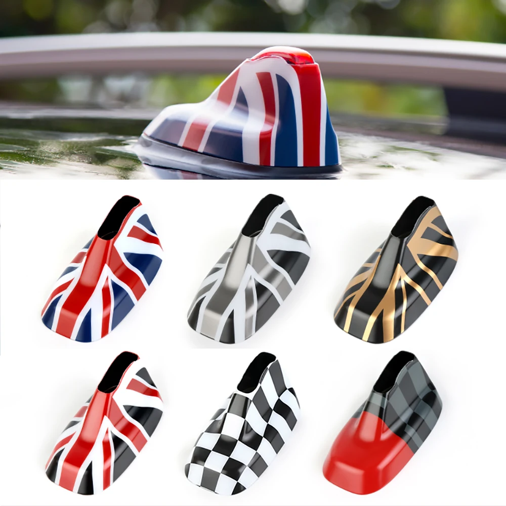 

Car Antenna Aerial Base Decoration Case Cover Housing Decal For Mini Cooper One S JCW F54 Clubman F60 Countryman Car Accessories
