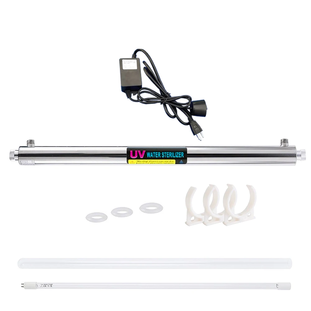 

Domestic/industrial 10w 25w uv sterilizer disinfection filter system water treatment