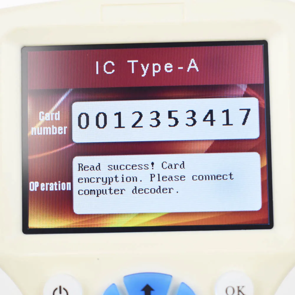 10 английская Частота RFID Копир Дубликатор 125 кГц брелок NFC считыватель писатель 13 56