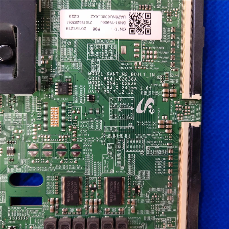 Good Test For Ua75nu8000jxxz Main Board Bn91-19906j Bn41-02636 02636a  Motherboard Ua75nu8000w Un75nu800df Bn94-12928p 12928w - Circuits -  AliExpress
