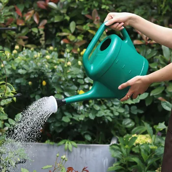 

High capacity Home Patio Potted Plant Sprinkler Tool Kettle Practical Gardening Long Mouth Watering Can plastic Sprinkle Pot