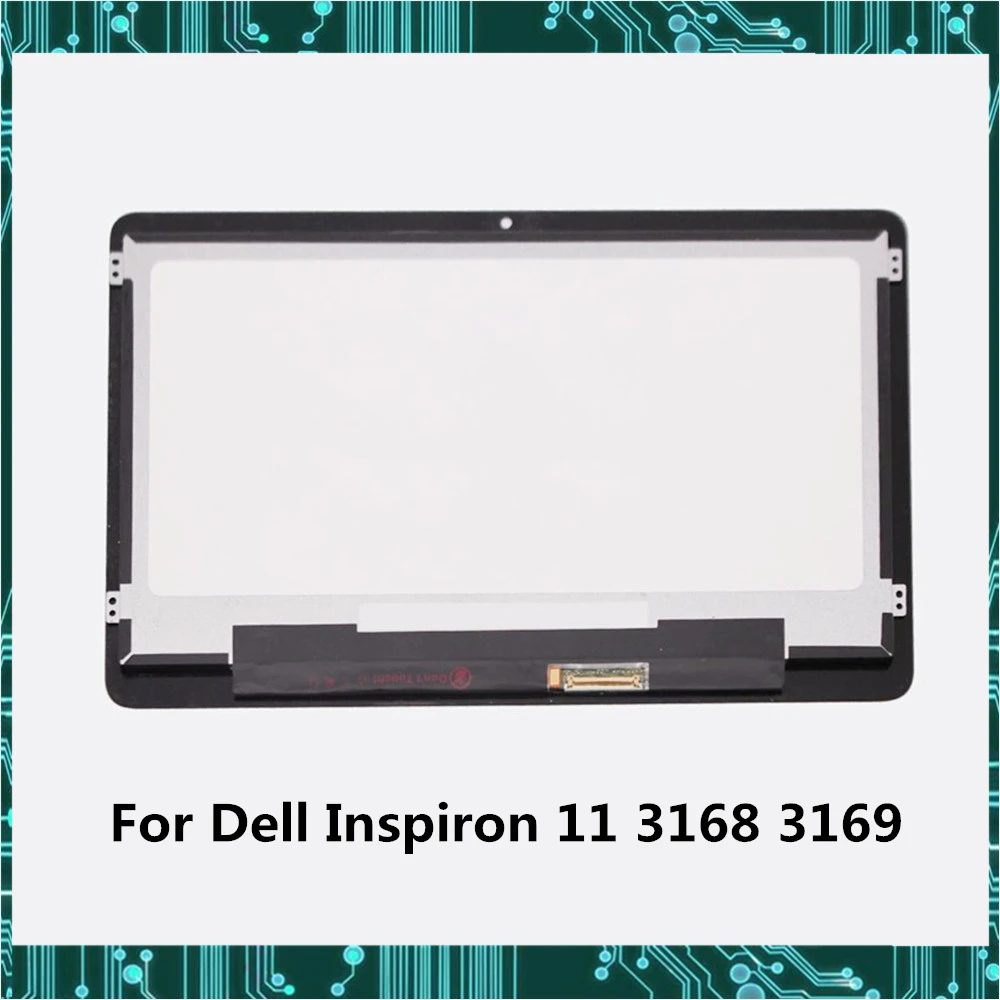11.6&quot inch LCD Touch Digitizer Screen Assembly for Dell Inspiron 11 3168 3169 Display 1366*768 | Компьютеры и офис