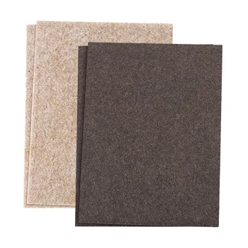 

Self-Stick Furniture Felt Sheet for Hard Surfaces to Cut into Any Shape (2 pack) Beige