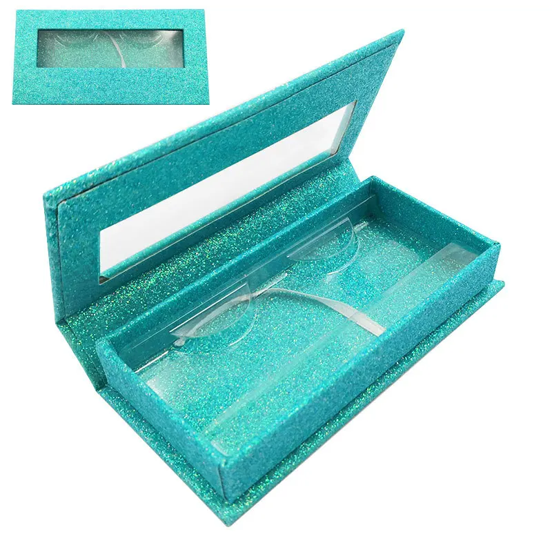 Wholesale New 3D Mink Eyelashes Boxes False Eyelash Packaging Box A Pair Of Eyelash Box Fine Mount Eyelash Gift Box - Цвет: B style