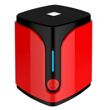 

Portable Wireless Bluetooth Speaker Multifunction Hands-Free Call Plug-In Card Subwoofer Stereo Bass Outdoor Loudspeaker Red