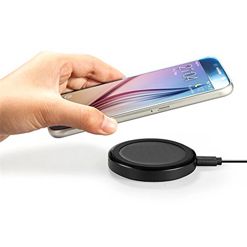 Мини Qi Беспроводное зарядное устройство USB зарядка Pad для iPhone X 8 Plus Samsung Galaxy S6 S7 Edge S8
