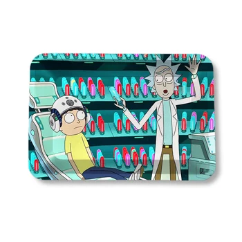 

18x12.5cm Metal Rolling Tray Hand Cigarette Paper Roller Plate Herb Tobacco Pipe Smoking Accessories Leak Proof Magnetic Lid Set