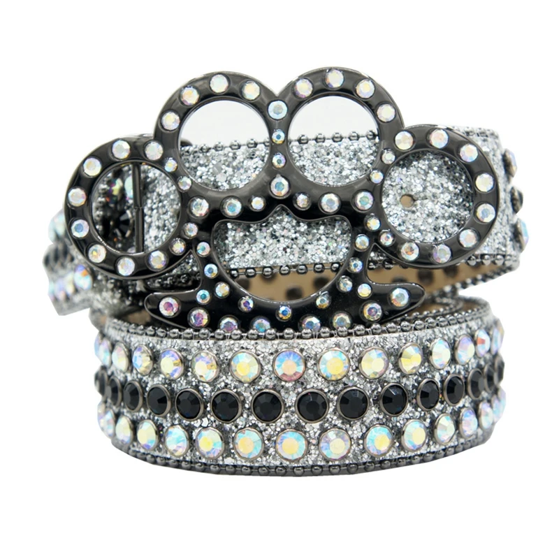 style Luxury Designer Rhinestones belts 