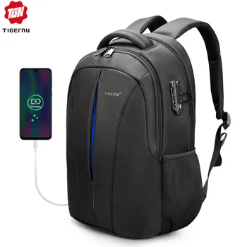

Backpack men's bag usb interface multi-function backpack business computer backpack