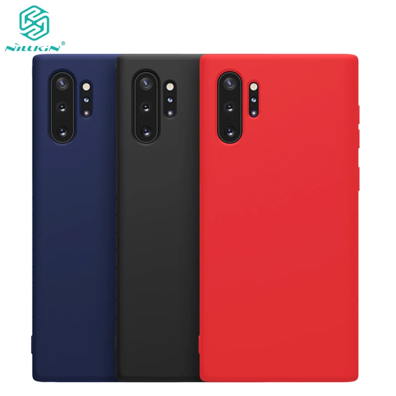 

For Samsung Galaxy Note 10 Plus Phone Shell Nillkin Anti-shock Rubberized TPU Case For Galaxy Note10 5G Phone Case Popular