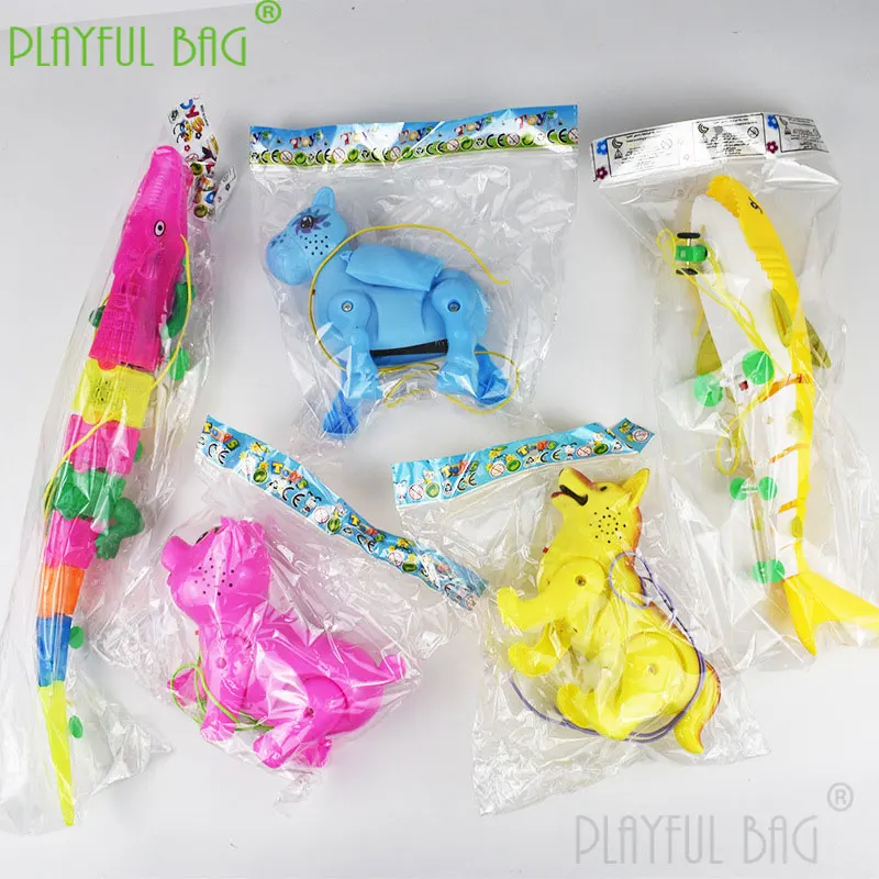 Electronic toy walking luminous music electric universal pet rope children rope pig crocodile shark decompression gift vd13 5