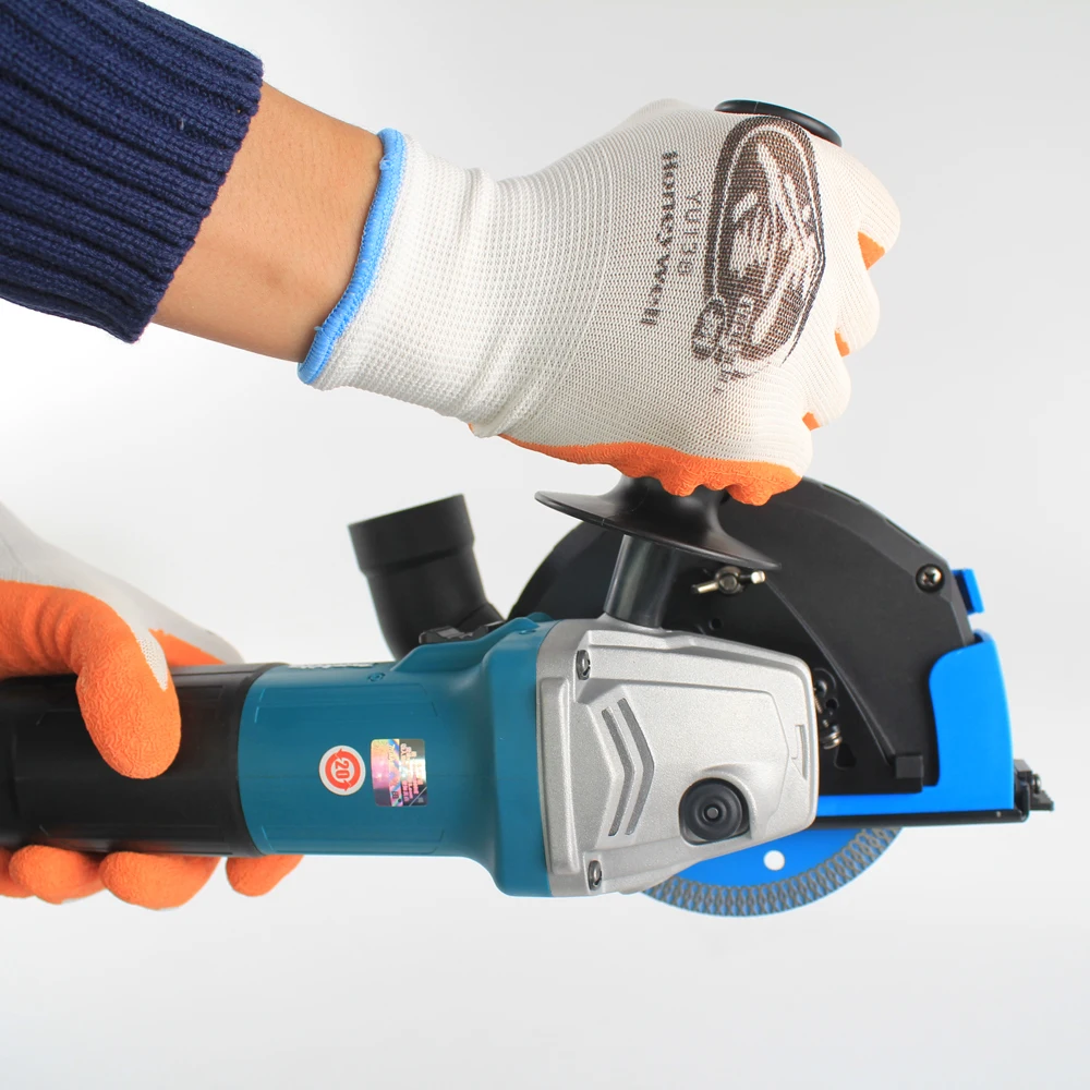 Raizi Cutting Dust Shroud For Angle Grinder 4.5, 5 Inch Diamond Saw Blade Dust Collector Attachment Cover Tool