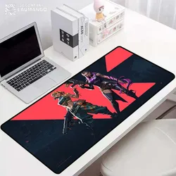 Valorant grande superfície de deskmat para o mouse esteiras deskpad gaming mesa do computador escritório desktop anime mouse pad gamer esteira gamers